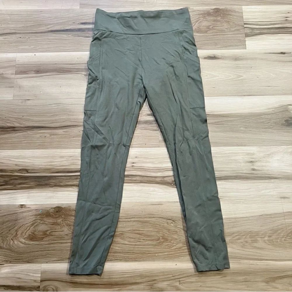 Lou & Grey Green Pocket Leggings Women’s Small